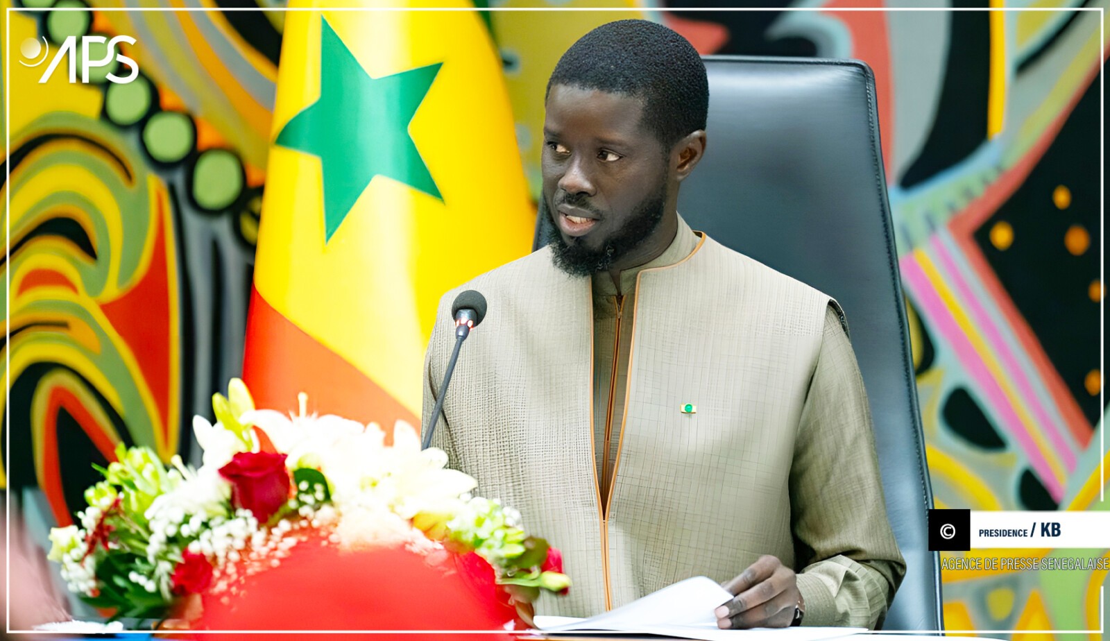 Bassirou Diomaye Faye adresse ses félicitations à Donald Trump