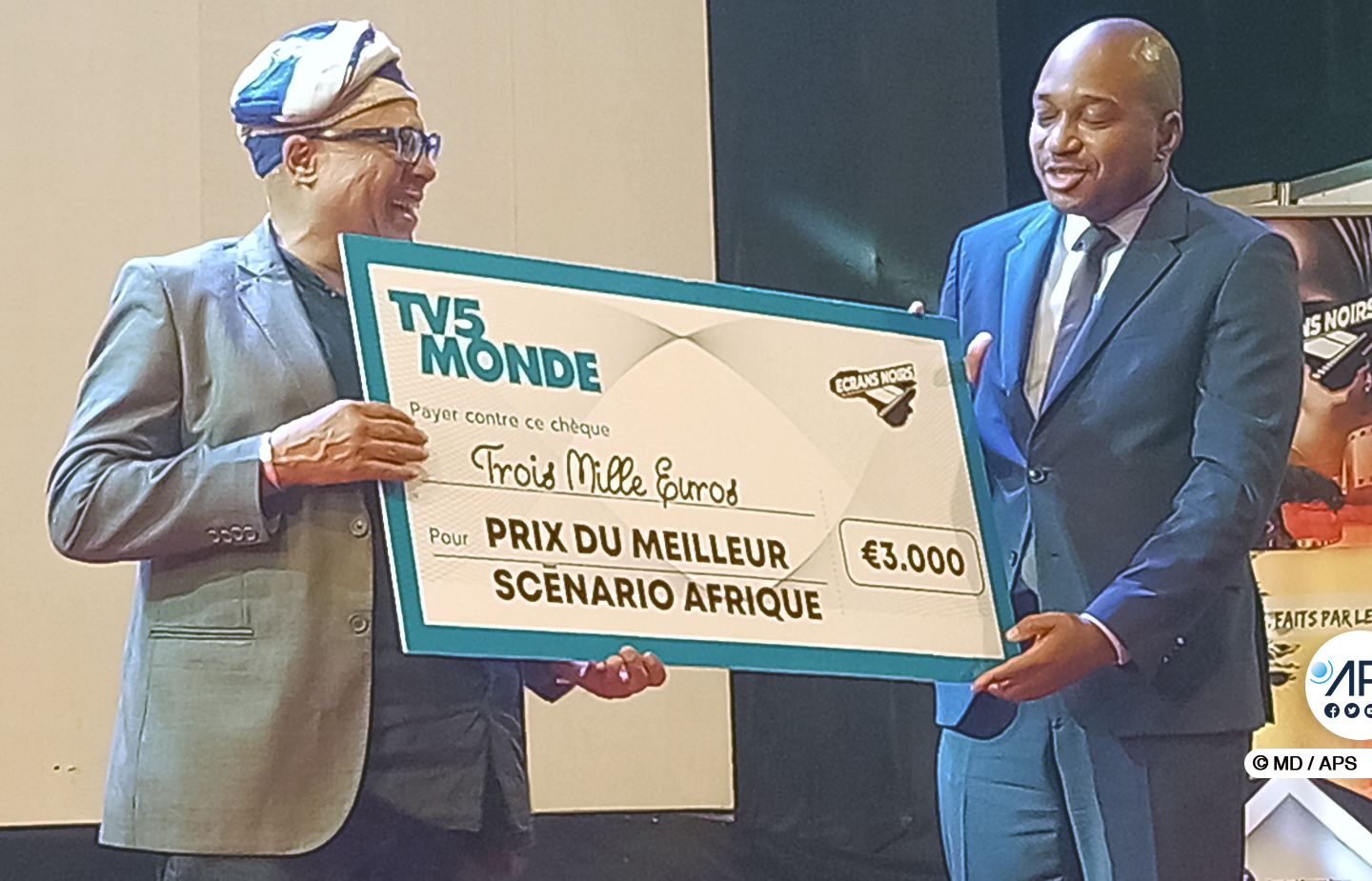 “Ecrans Noirs” : Clarence Delgado remporte le prix du meilleur scénario Afrique