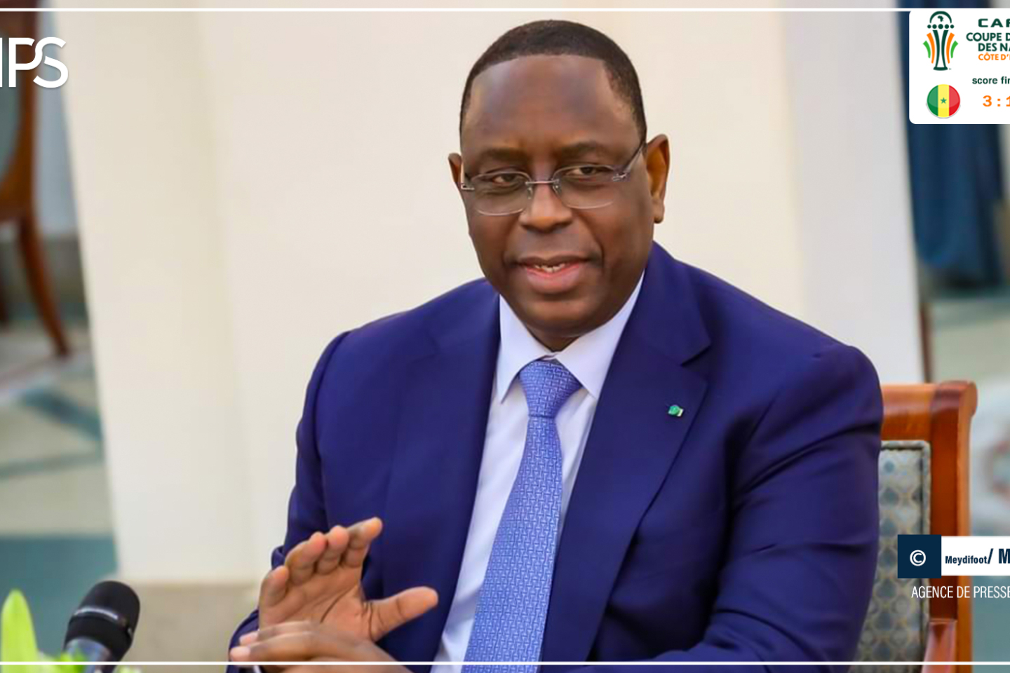 CAN 2023 : Macky Sall salue la “performance exceptionnelle” des Lions