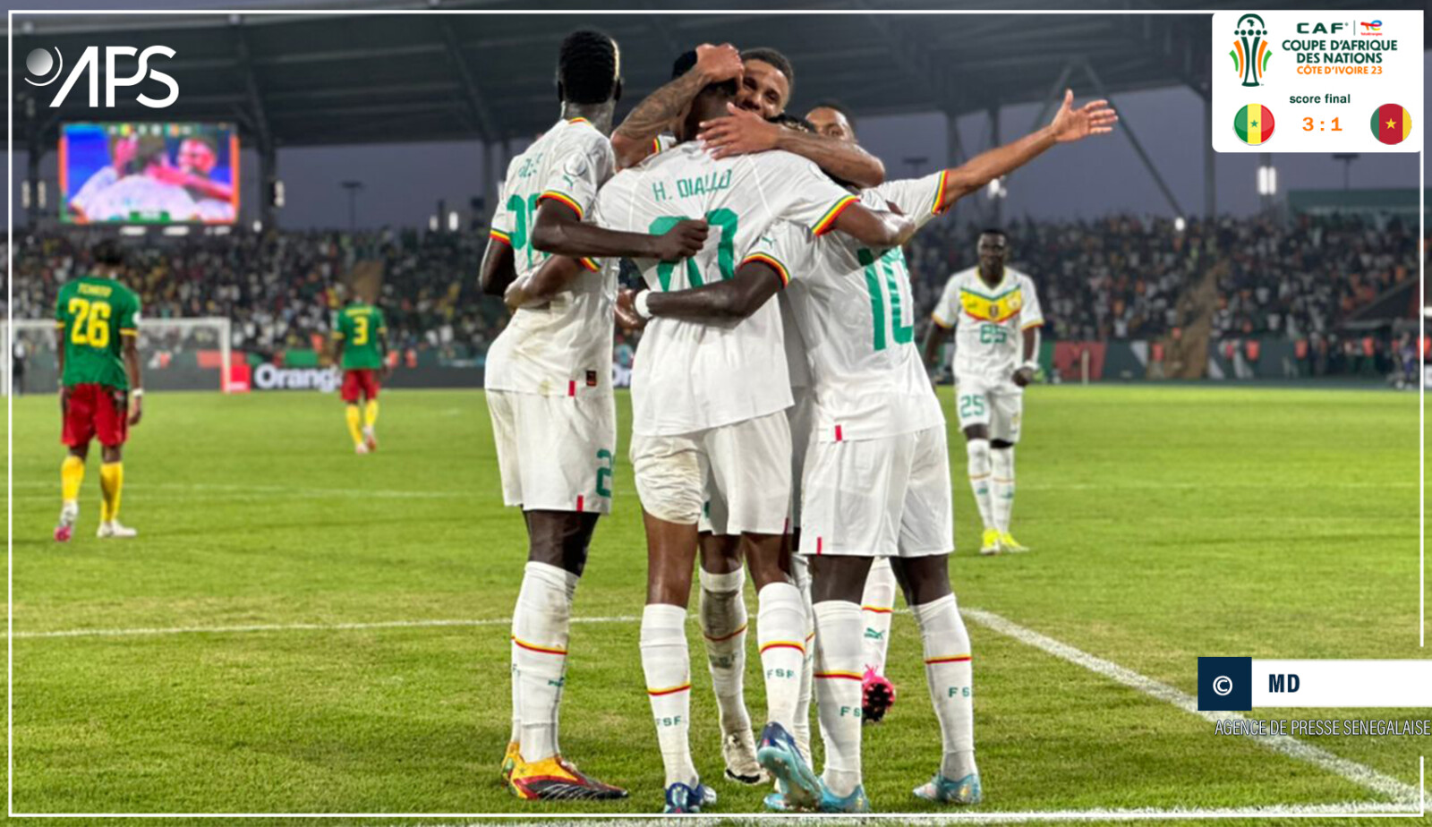 CAN 2023 : le Sénégal s'offre le Cameroun et file en huitièmes de finale CAN 2023 : le Sénégal s'offre le Cameroun et file en huitièmes de finale