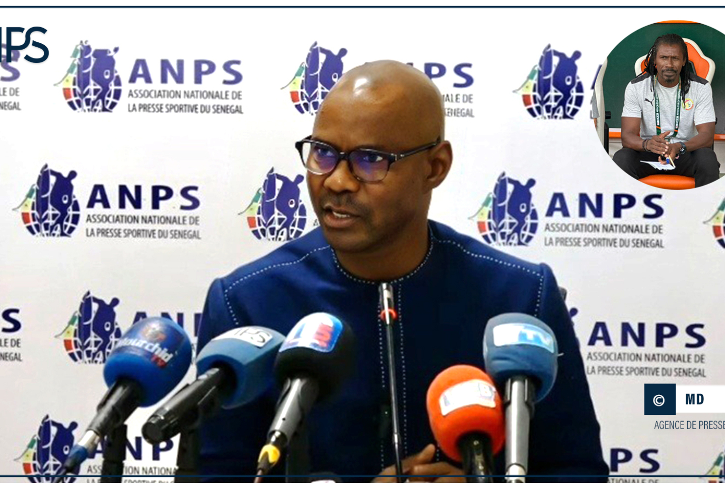 Aliou Cissé, hospitalisé, se porte mieux (source proche de la Sélection)
