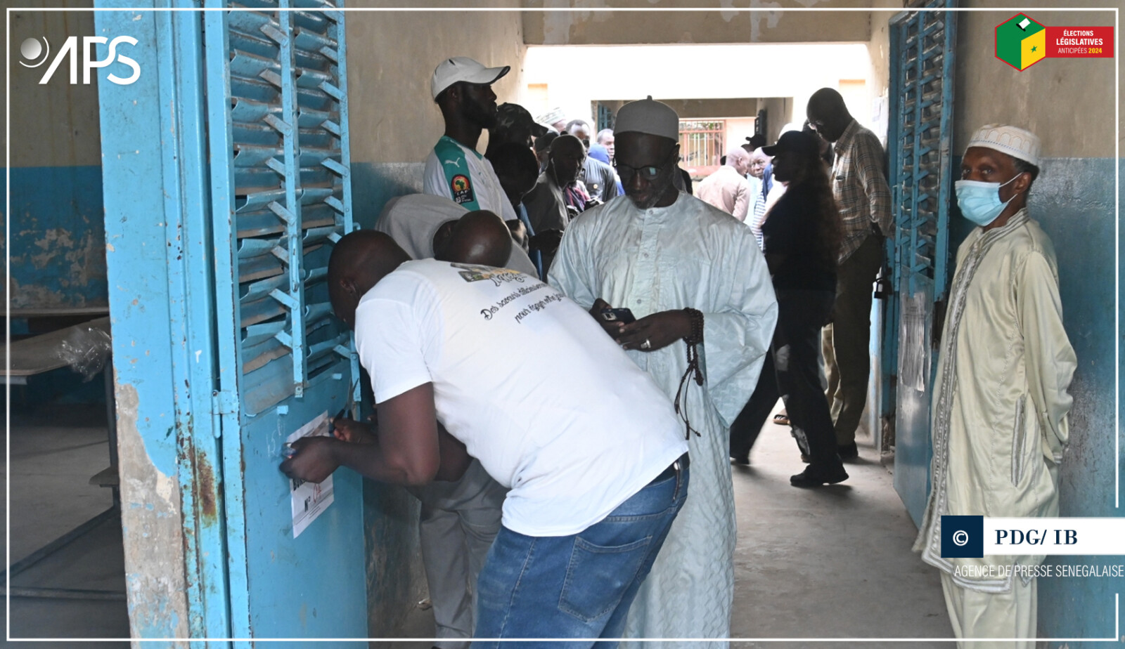 Parcelles Assainies: le vote a démarré avec un léger retard à à l'Ecole Unité 8