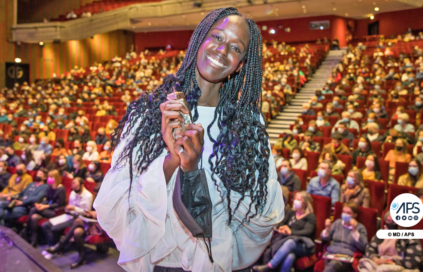 La réalisatrice Ramata-Toulaye Sy, une militante des droits des femmes sur les marches du festival de Cannes