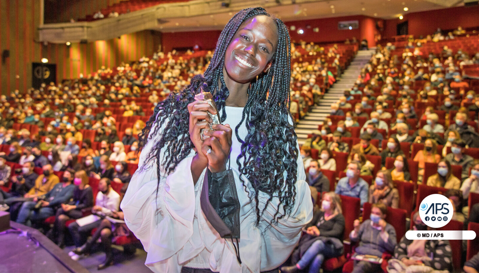 La réalisatrice Ramata-Toulaye Sy, une militante des droits des femmes sur les marches du festival de Cannes