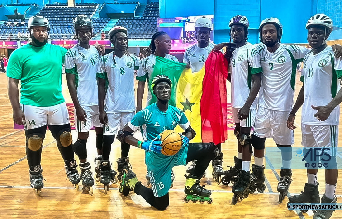 Le Sénégal médaillé de bronze à la Coupe du monde de roll ball
