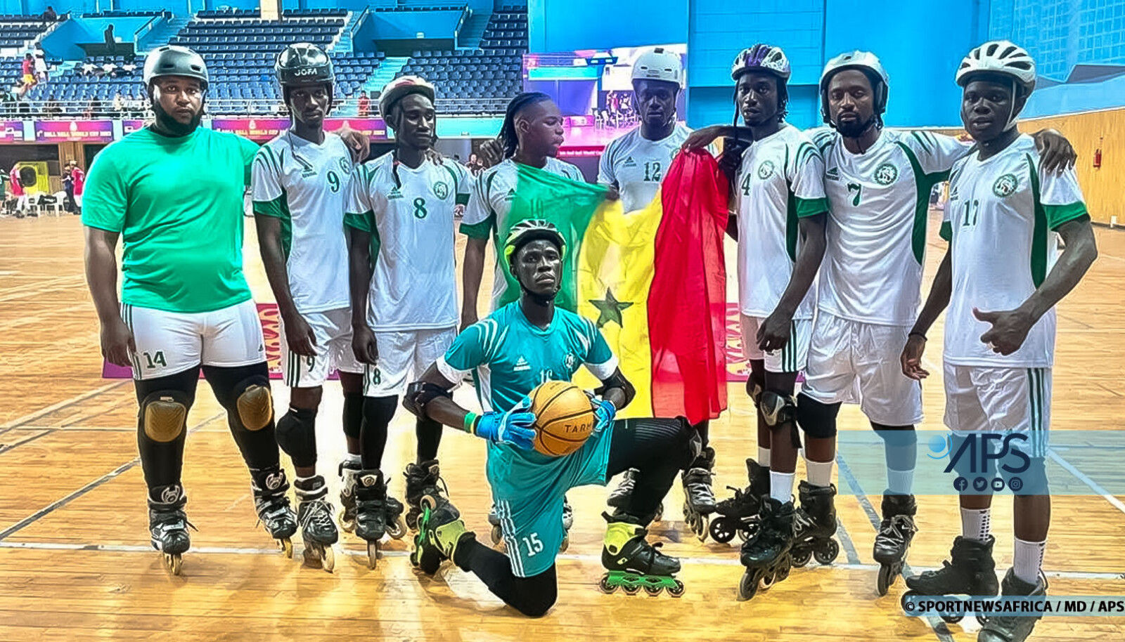 Le Sénégal médaillé de bronze à la Coupe du monde de roll ball