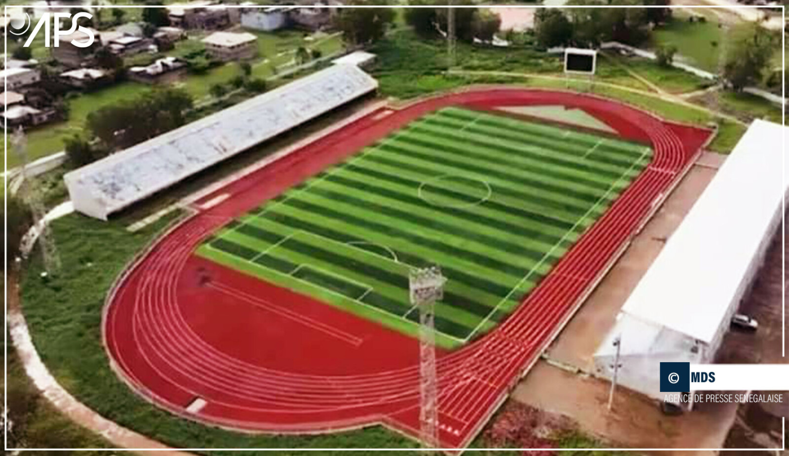 Ziguinchor : le stade Aline Sitoë Diatta réhabilité à 80% (directeur)