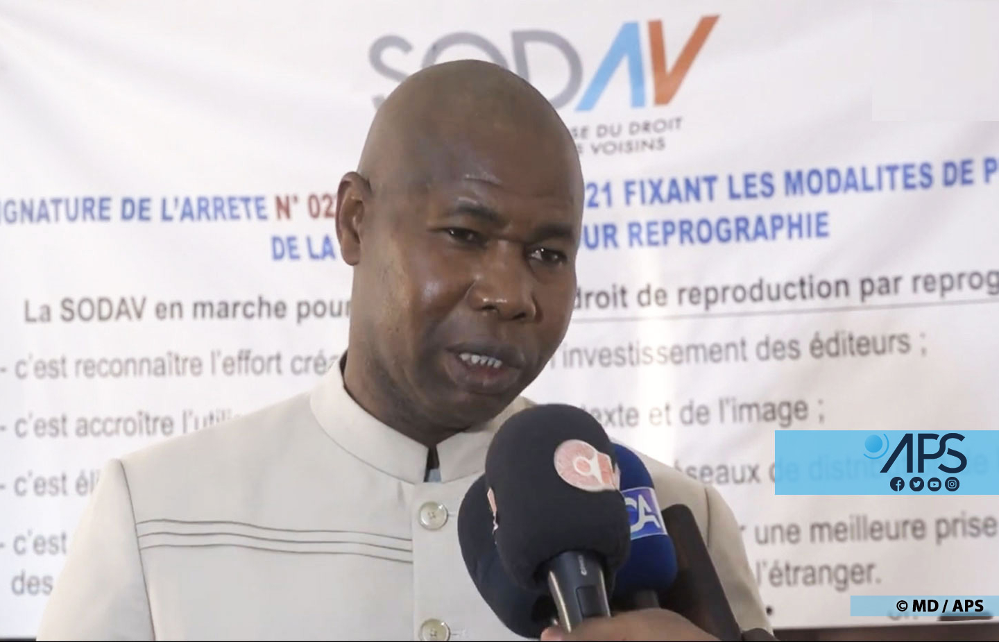 La SODAV invite les maisons de production des séries à déclarer leurs œuvres