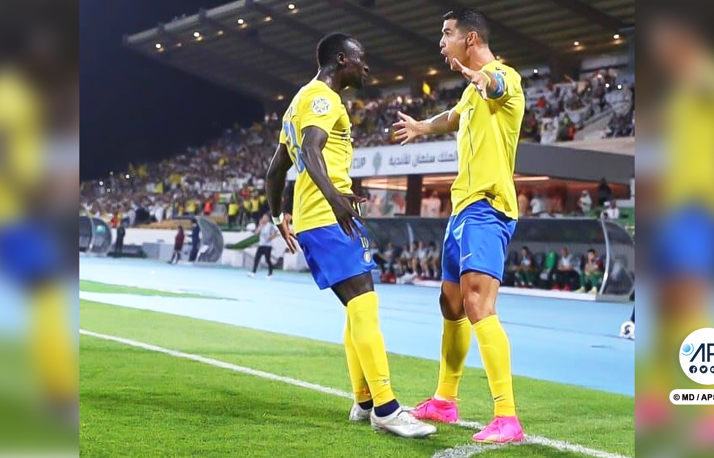 Saudi Pro League : Sadio Mané et Cristiano Ronaldo offrent ses premiers points à Al-Nassr