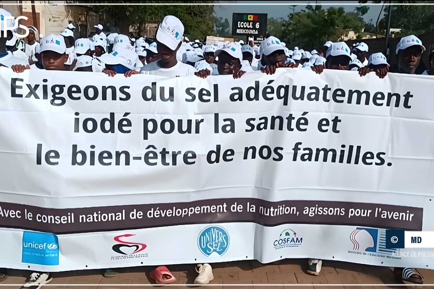 Sédhiou : une caravane scolaire pour sensibiliser sur les troubles dus à la carence en iode