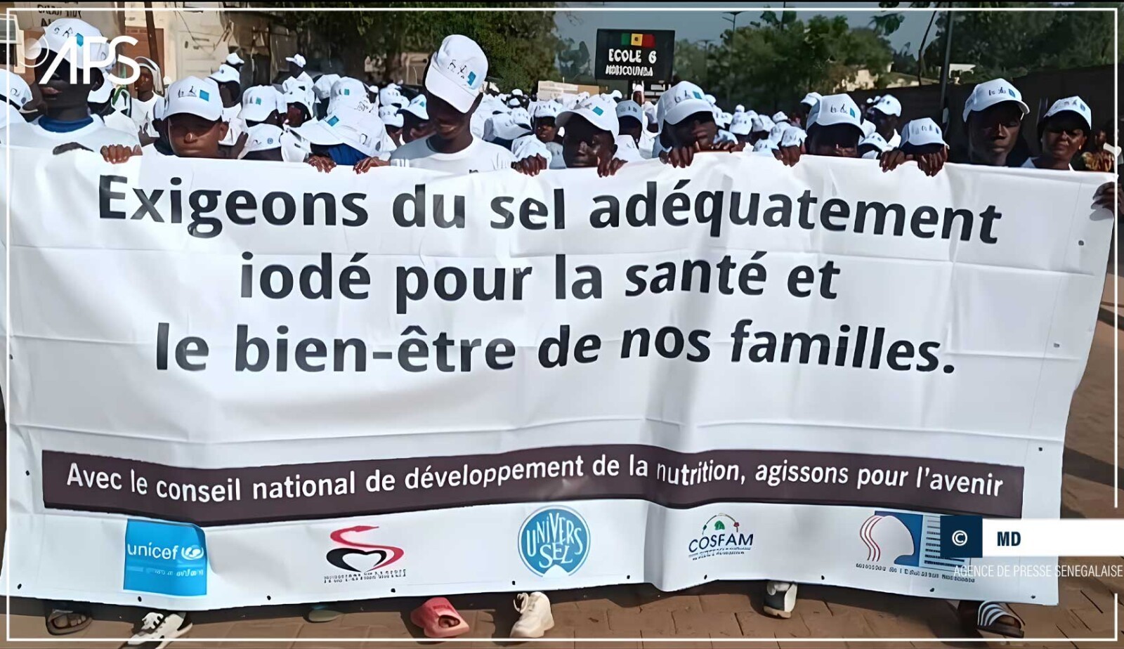 Sédhiou : une caravane scolaire pour sensibiliser sur les troubles dus à la carence en iode