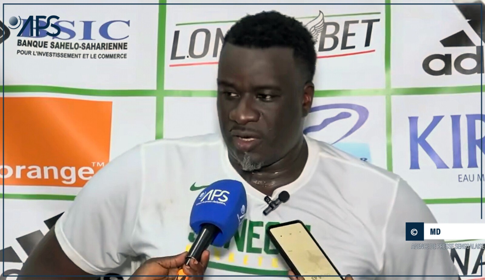 Desagana Diop s’attendait à un match difficile contre la Tunisie