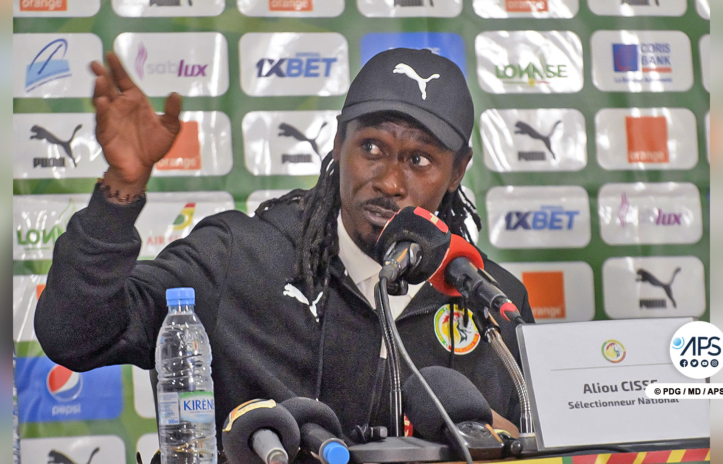 Contre l’Algérie, Aliou Cissé promet du spectacle et de la gagne