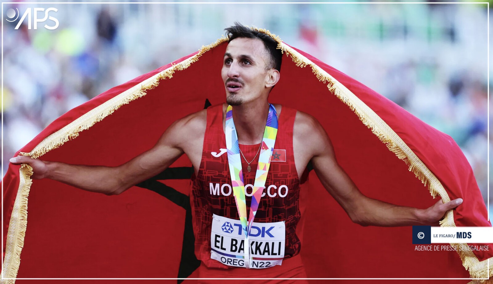 JO : El-Bakkali conserve son titre olympique sur 3000 mètres steeple et offre la 1ère médaille d’or au Maroc
