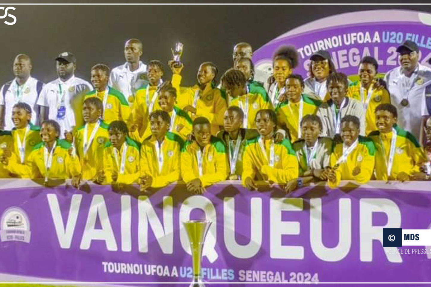 Tournoi féminin UFOA A U20 : le Sénégal bat la Guinée Bissau et conserve son titre