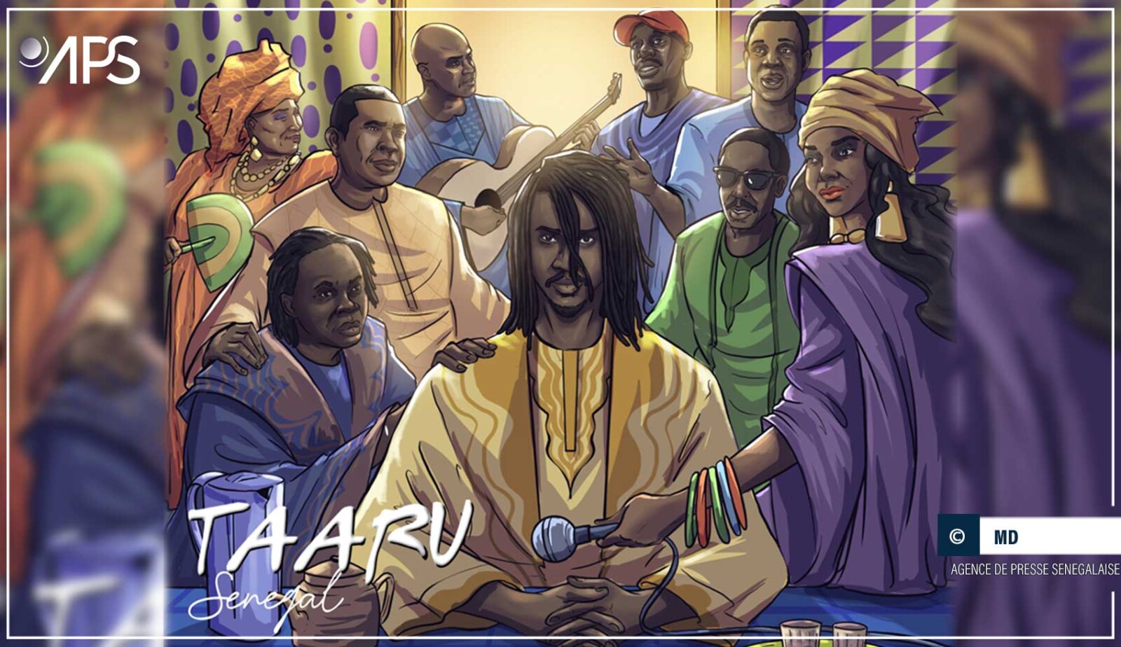 Amadeus sort '’Taaru Sénégal’’, en hommage aux pionniers de la musique sénégalaise