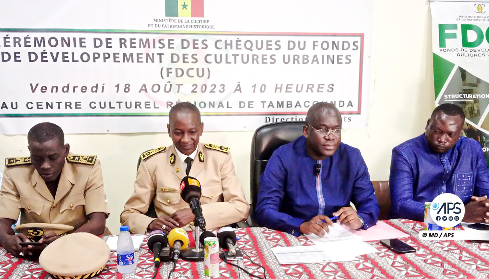 Cultures urbaines : plus de 19 millions CFA du FDCU aux acteurs de Tambacounda et Kédougou