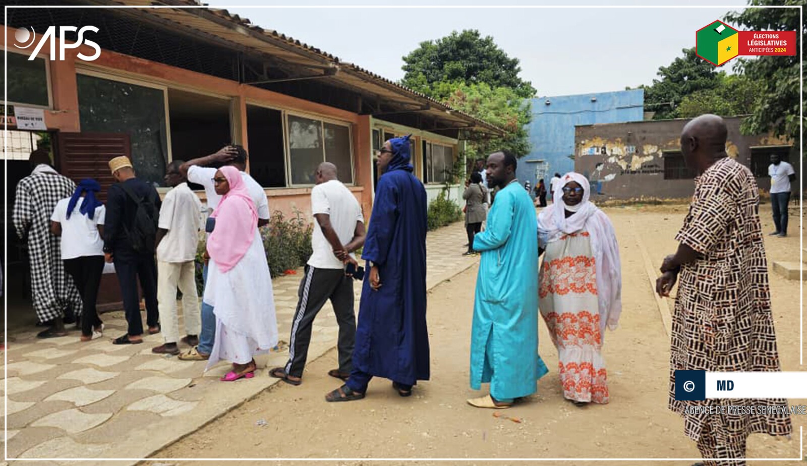 Thiès : le vote se déroule normalement, mais sans grande affluence