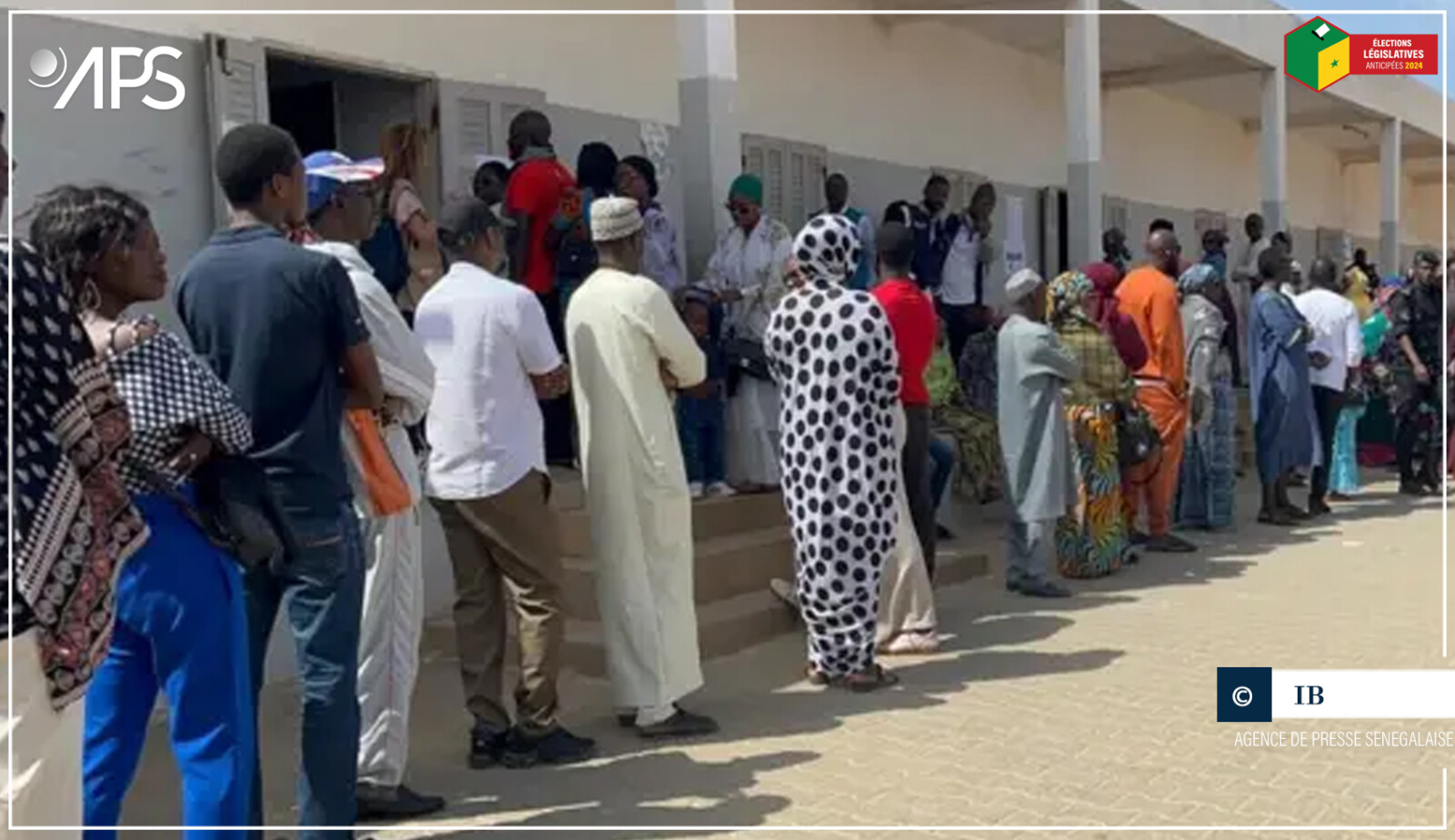 Kaffrine : le vote a bien démarré à 8 heures dans le plus grand centre de vote