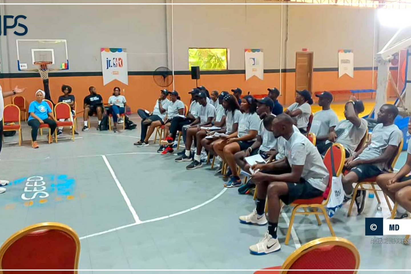 Vingt coachs de basket de Saint-Louis et Guédiawaye démarrent une formation à Thiès