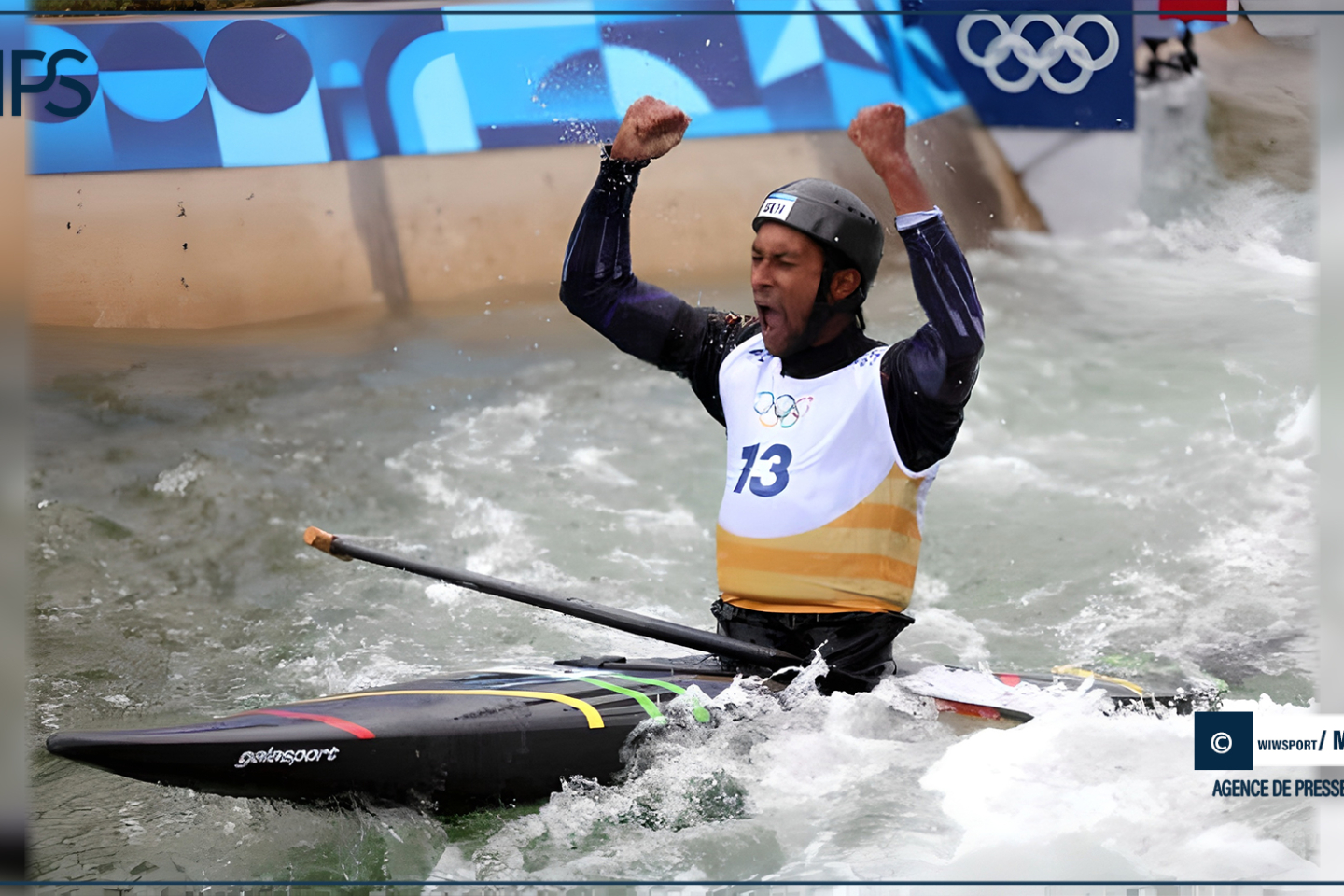JO Paris 2024 :  Yves Bourhis qualifié en demi-finale du canoé slalom