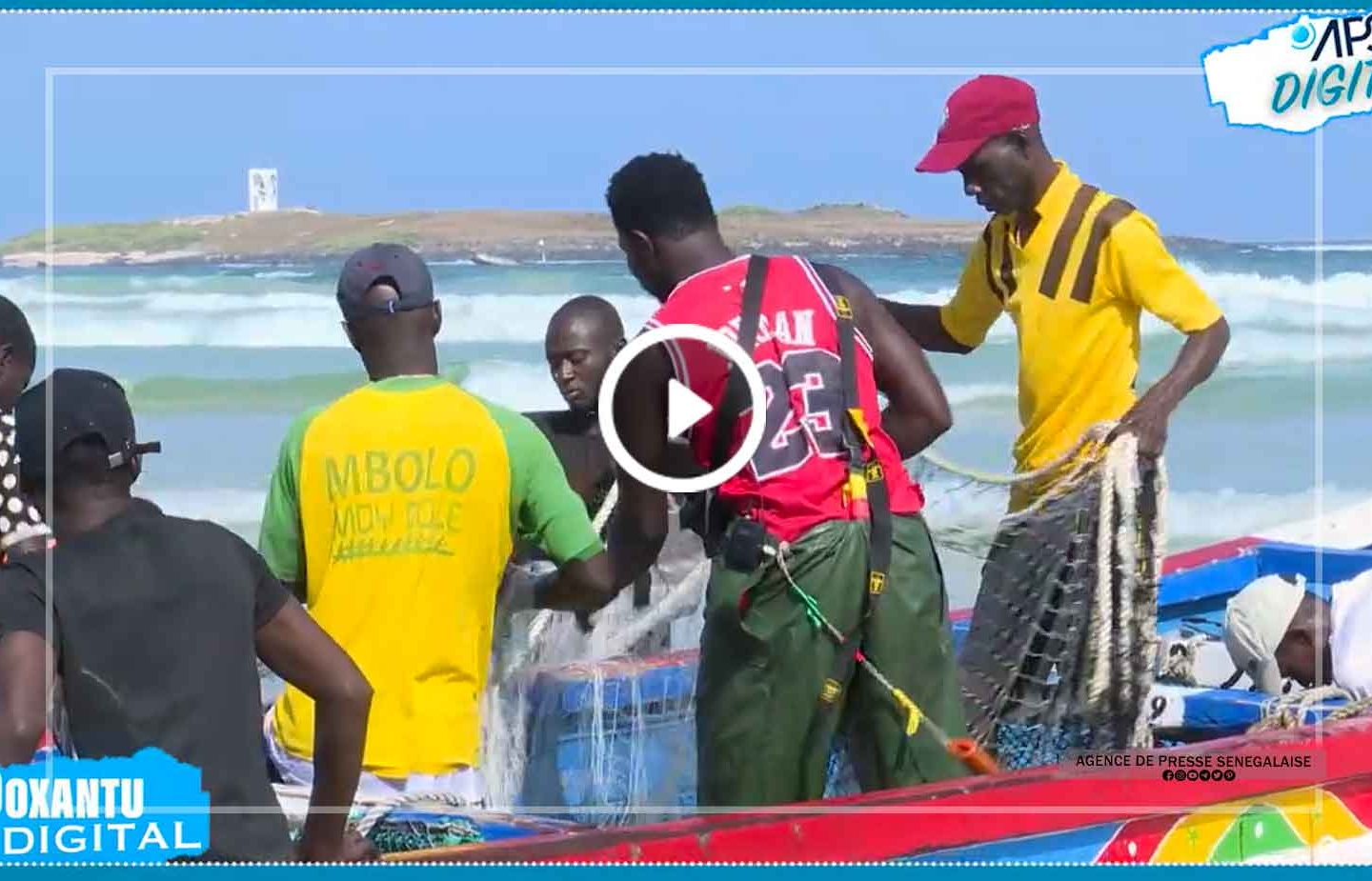 Doxantu en mer avec les pêcheurs de Yoff