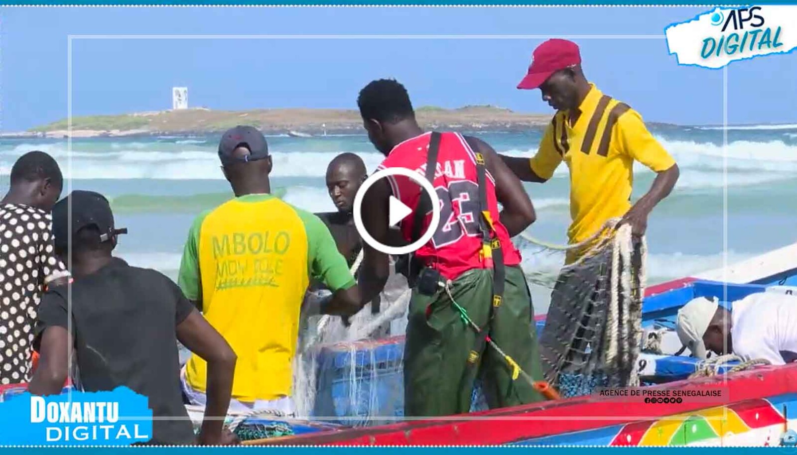 Doxantu en mer avec les pêcheurs de Yoff