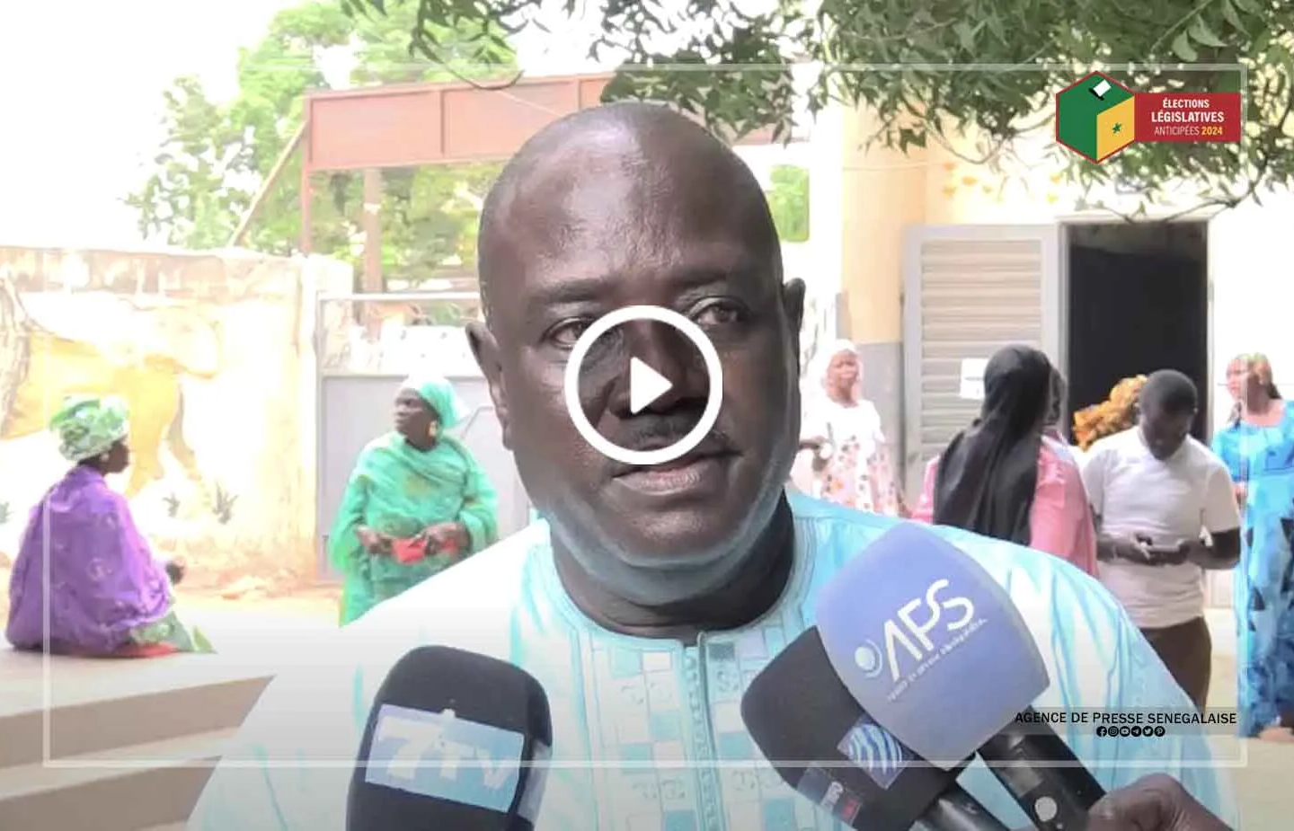 Le candidat de la coalition Takku Wallu Sénégal salue le déroulement calme du scrutin