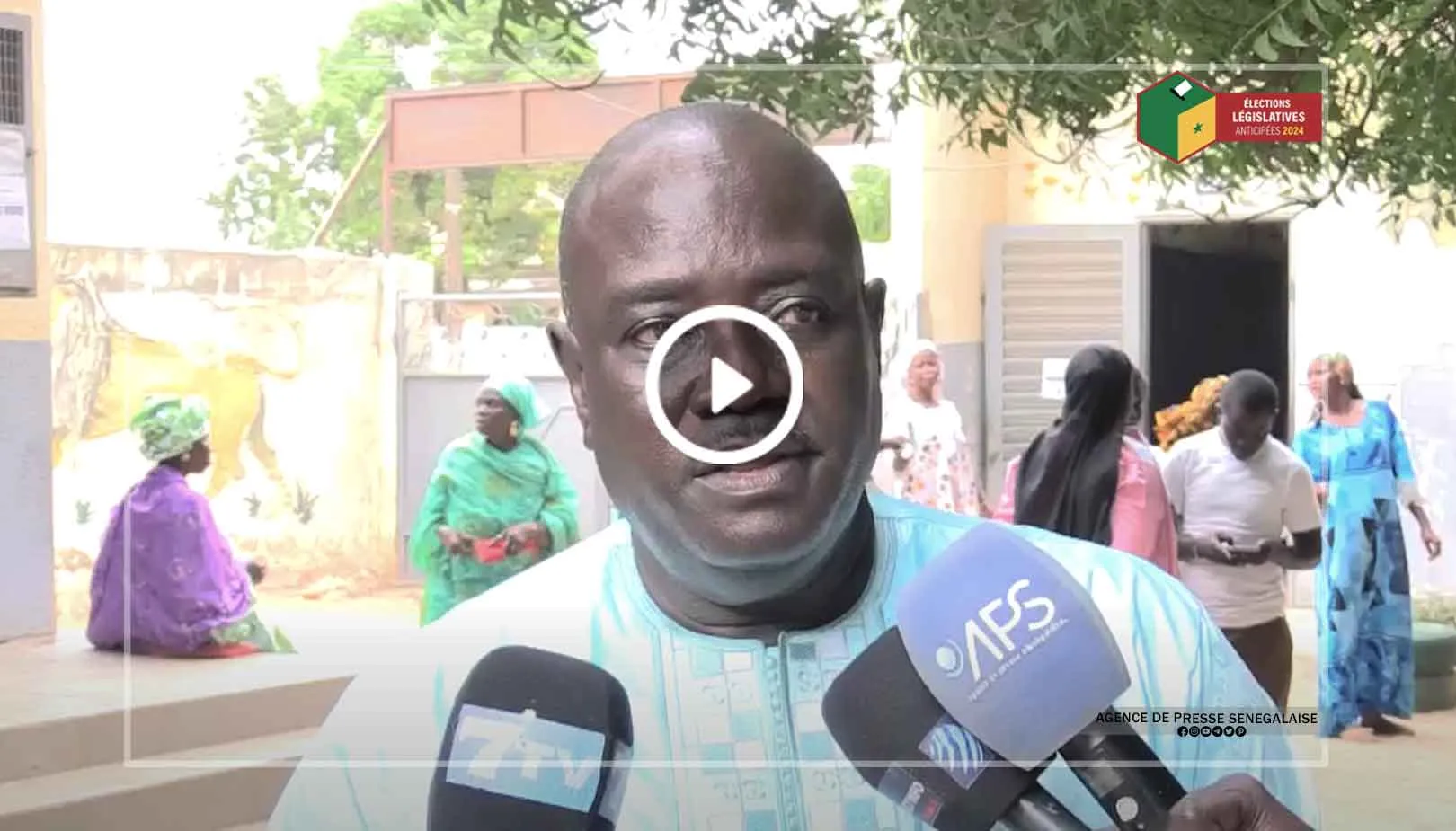 Le candidat de la coalition Takku Wallu Sénégal salue le déroulement calme du scrutin