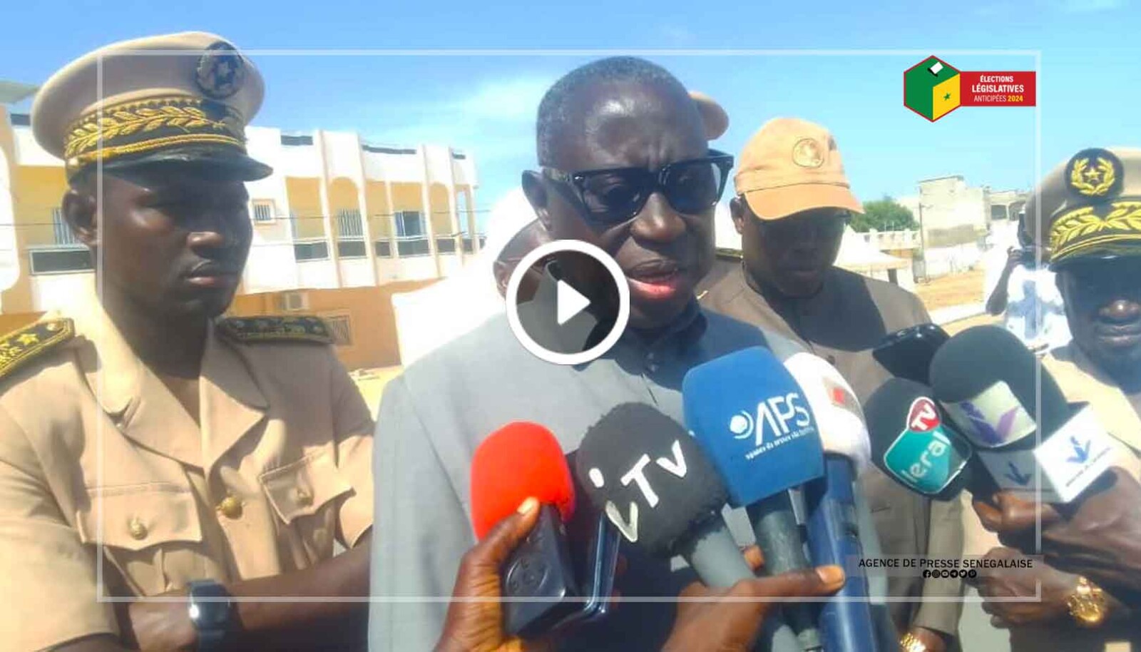 Élections législatives : Jean Baptiste satisfait du dispositif mis en place à Touba