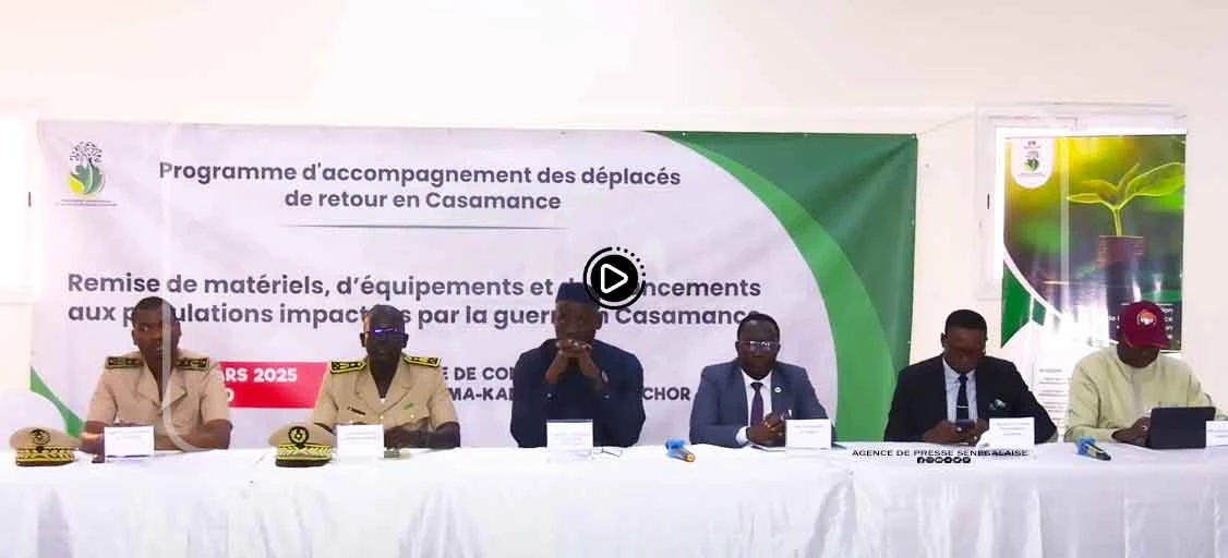 Casamance : le ministère de la micro-finance vient en aide aux populations déplacées