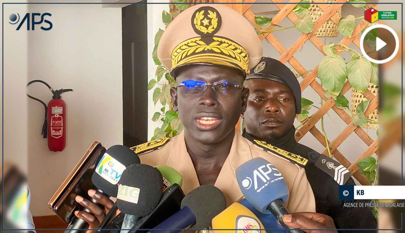 Ziguinchor : tout le matériel électoral est en place (gouverneur) 