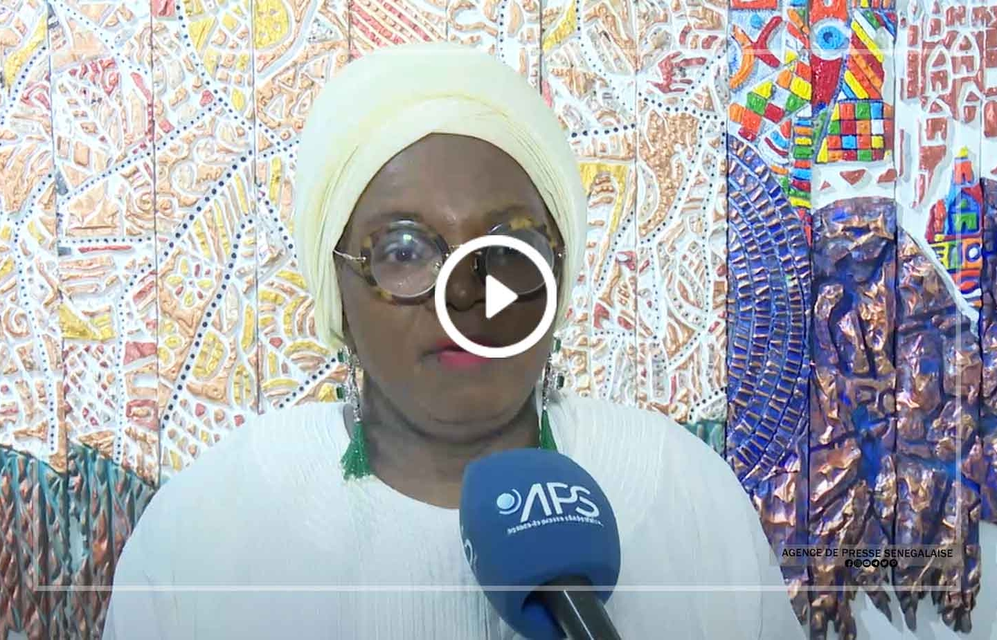 Dak’art 2024 : “Le Métamorphosis” de Eyamba attise la curiosité