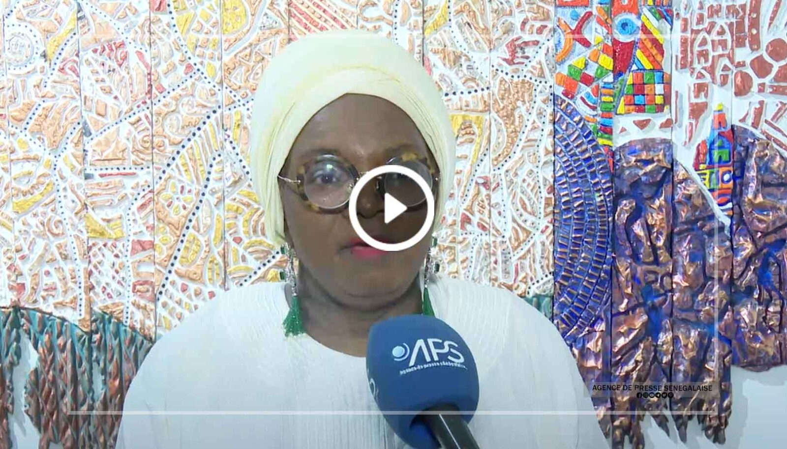 Dak'art 2024 : "Le Métamorphosis" de Eyamba attise la curiosité