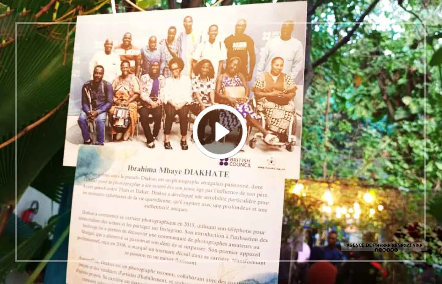 Dak’art : “ADN créative” du British Council, de jeunes artistes handicapés exposent leurs œuvres