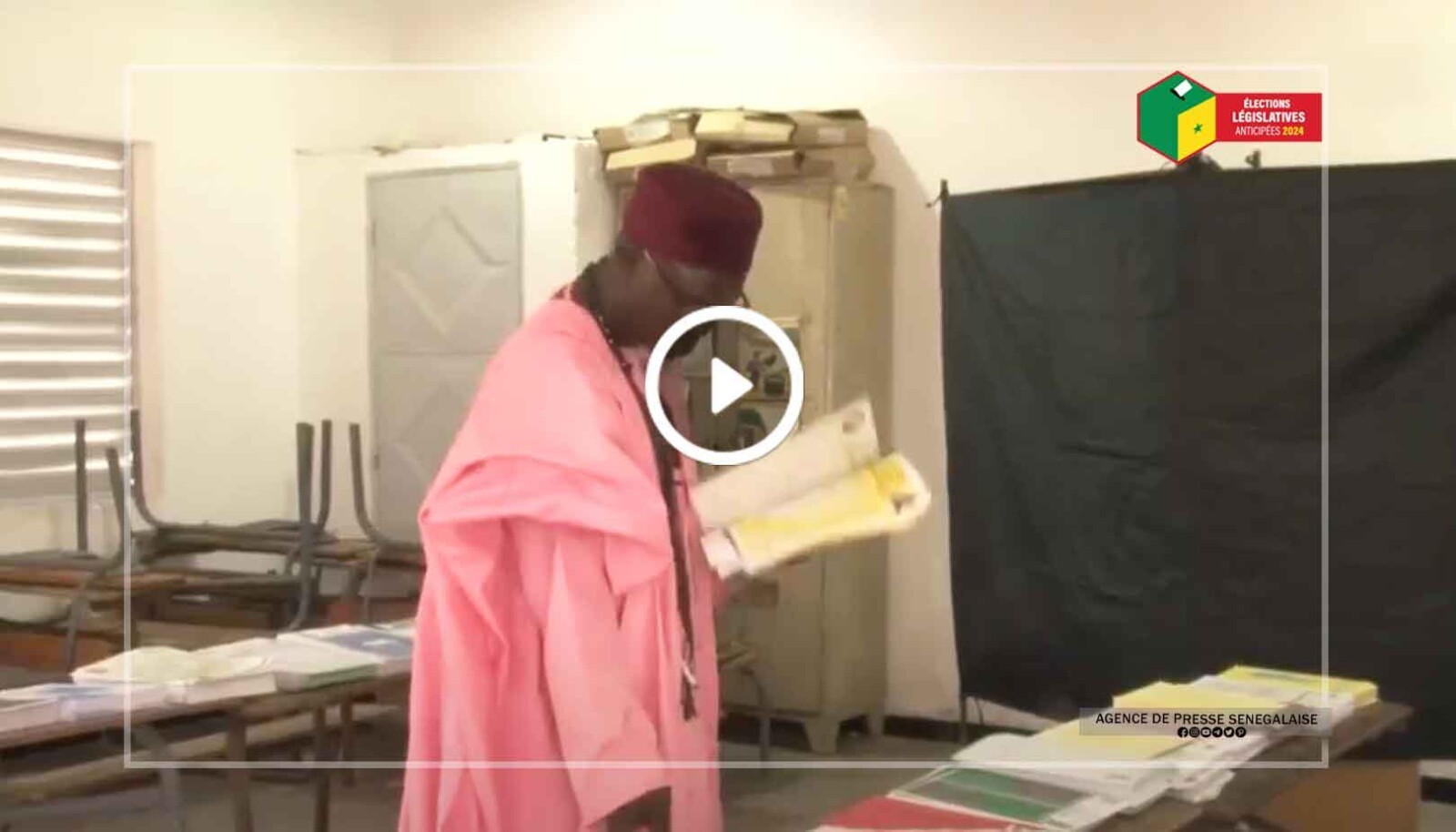 Kaolack : léger retard dans le démarrage du scrutin dans plusieurs centres de vote