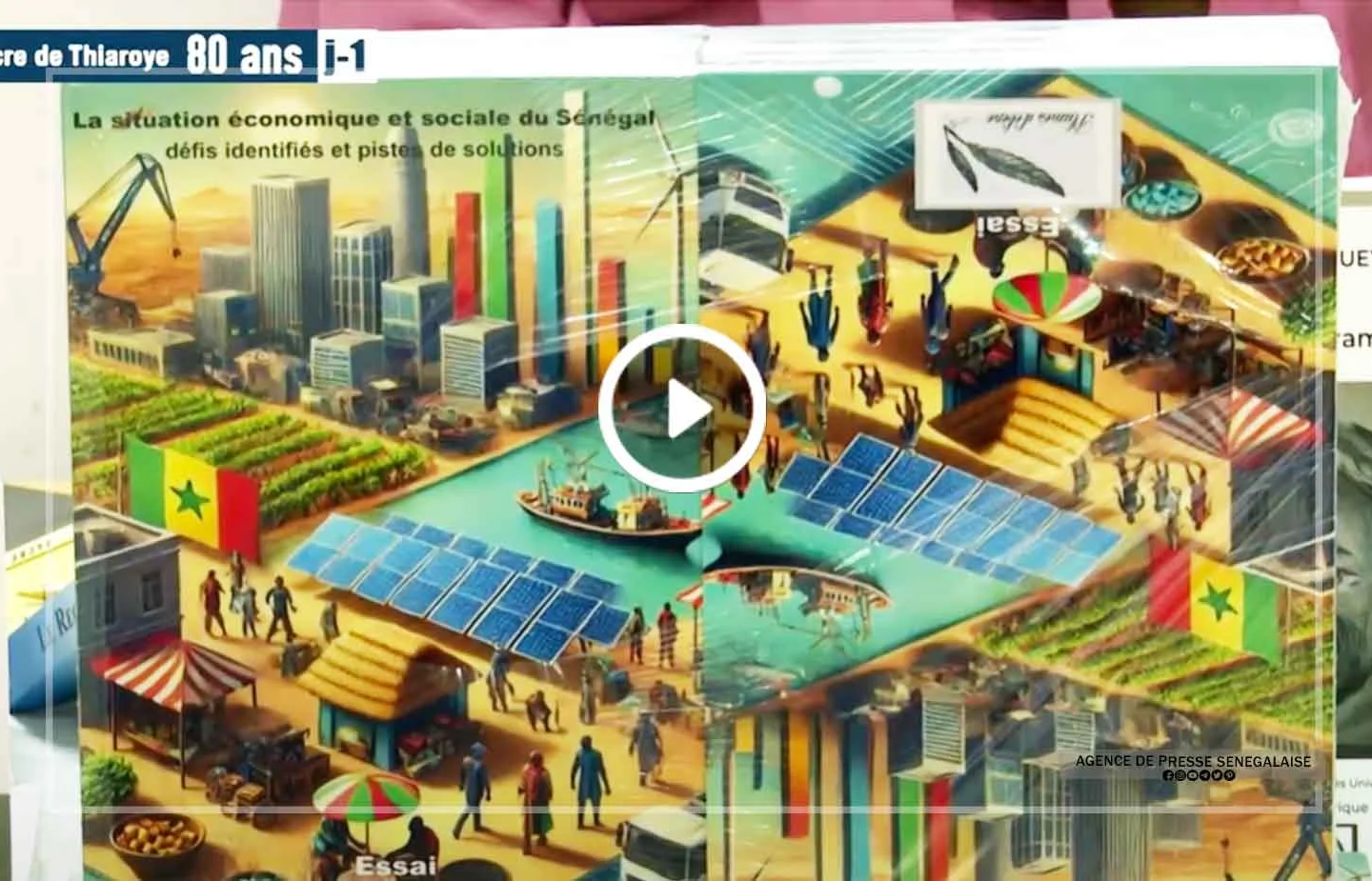 Situation économique et sociale du Sénégal : un livre pour moderniser les secteurs clés…