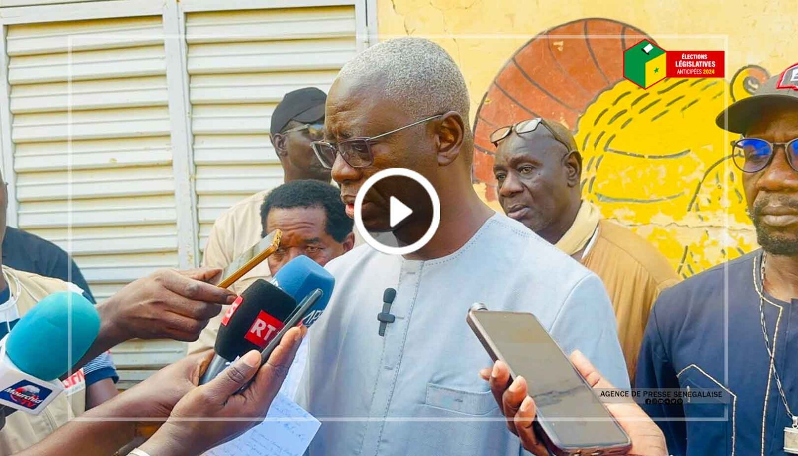 Dagana : Amadou Mame Diop a voté au bureau 4 du centre de vote école Richard-Toll I Dagana : Amadou Mame Diop a voté au bureau 4 du centre de vote école Richard-Toll I