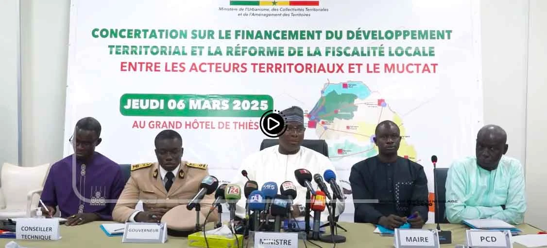 Thiès : acteurs locaux se penchent sur le financement du développement territorial et la réforme de la fiscalité locale
