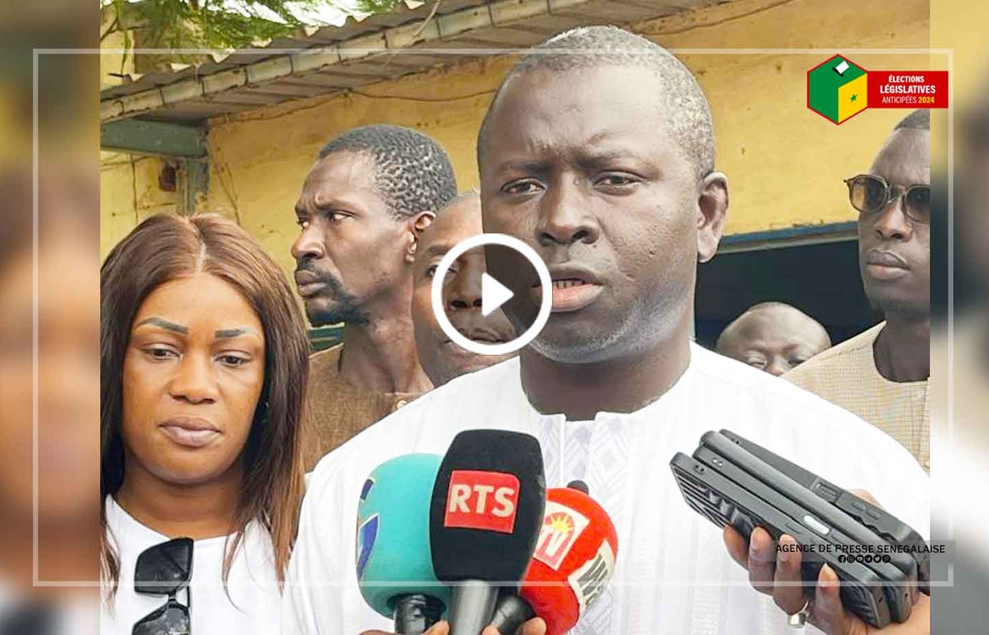 Mbour : Cheikh Issa Sall se félicite du déroulement du scrutin