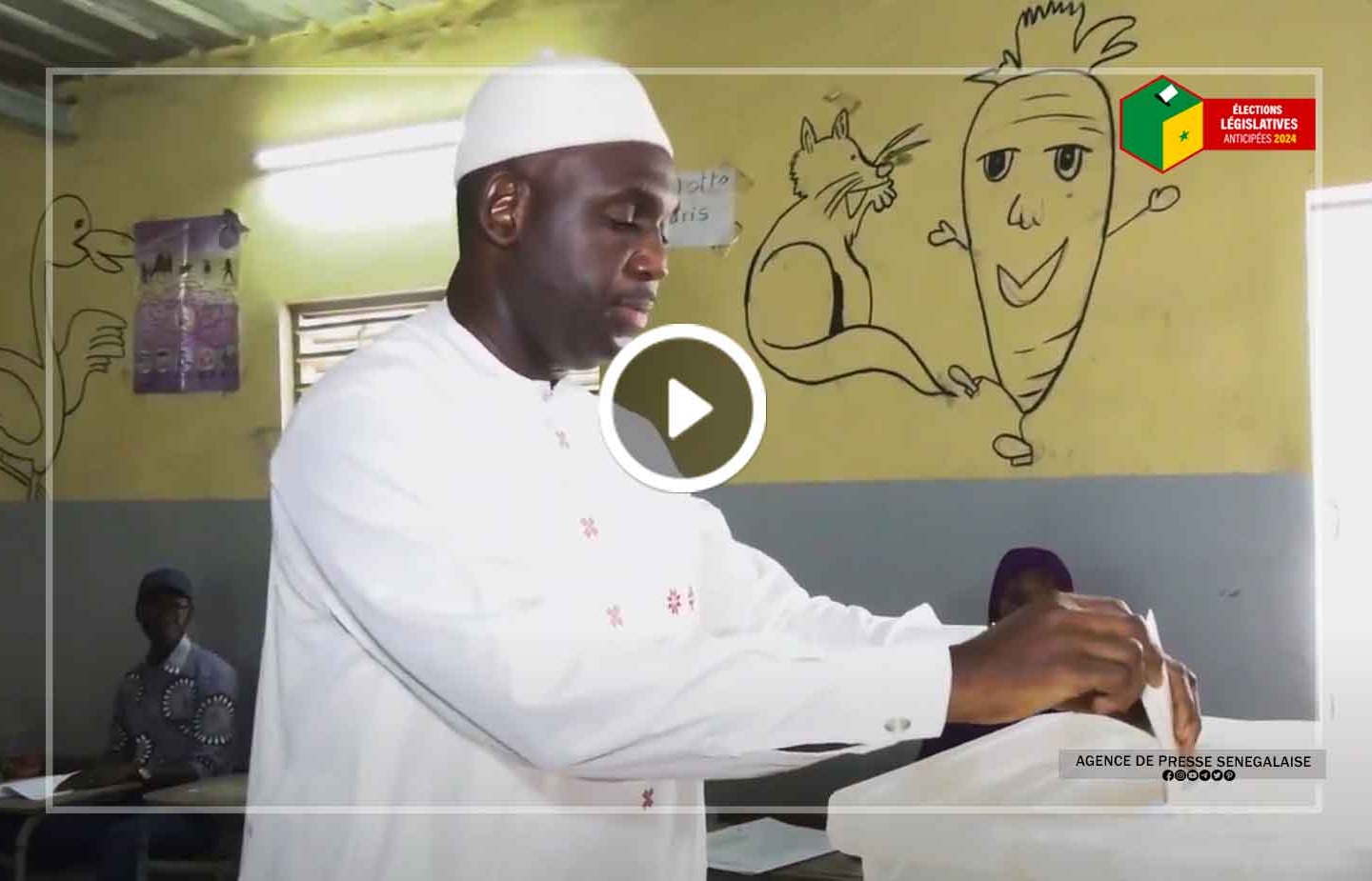Adama Faye appelle les citoyens à aller voter