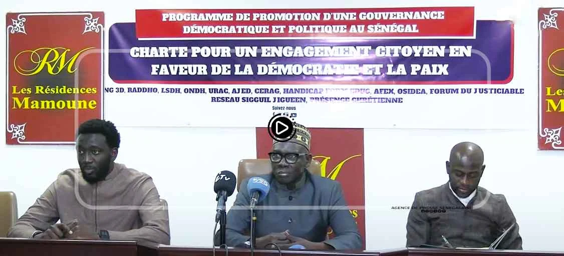 Gestion des tensions politiques : la société civile propose une ”charte pour la paix ”