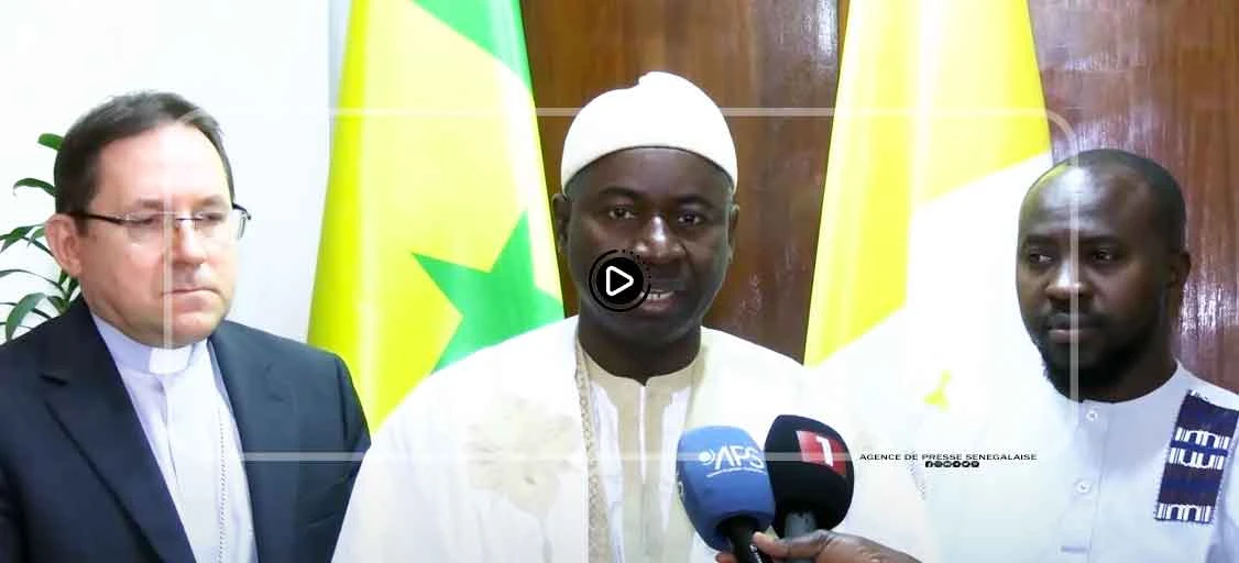 Préservation de l’équilibre religieux : Dr Djim Dramé reçu par l’ambassadeur représentant du Vatican à Dakar