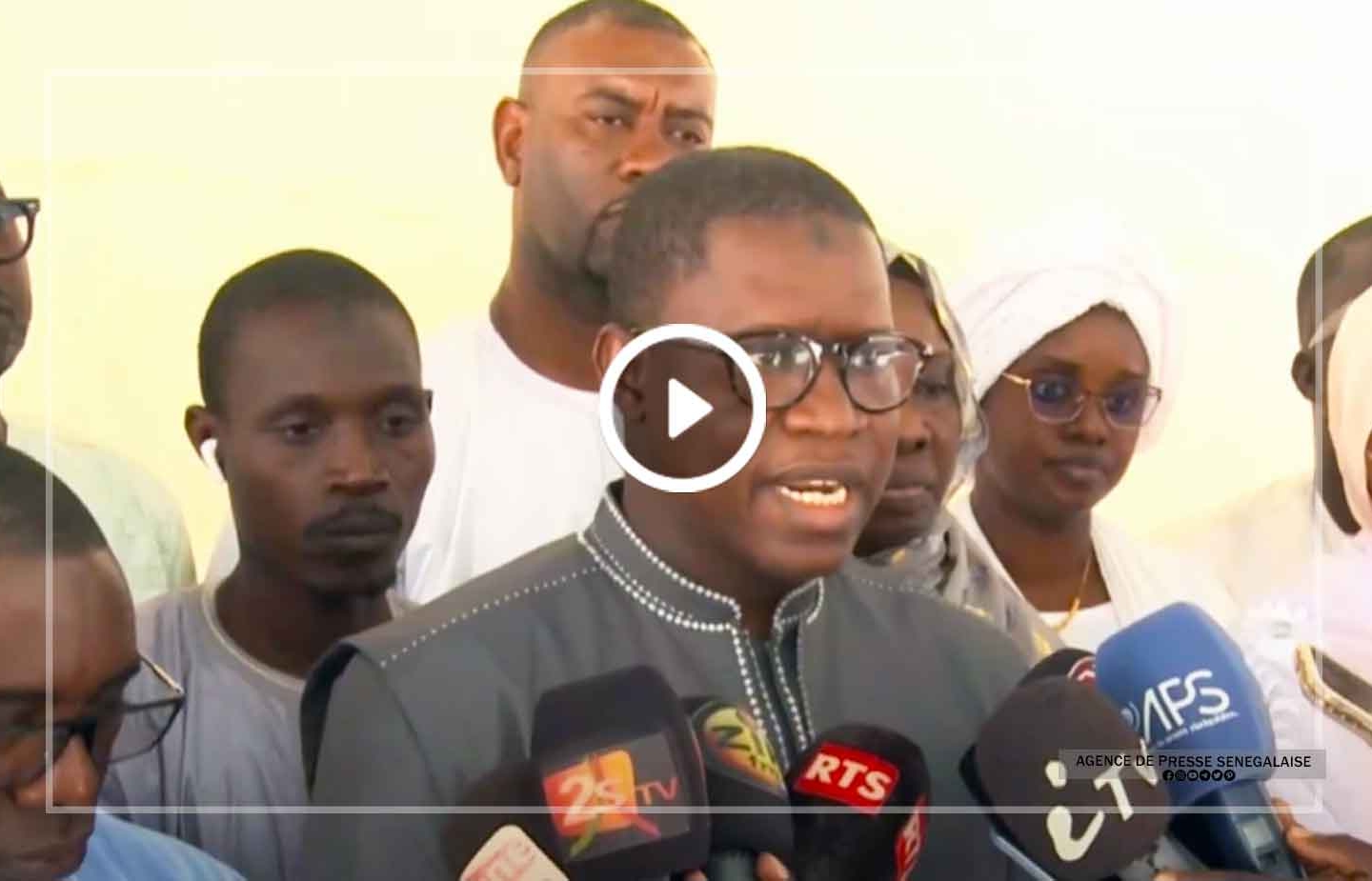 Stratégie nationale de bonne gouvernance : Alassane Guèye en visite chez le khalife général des mourides