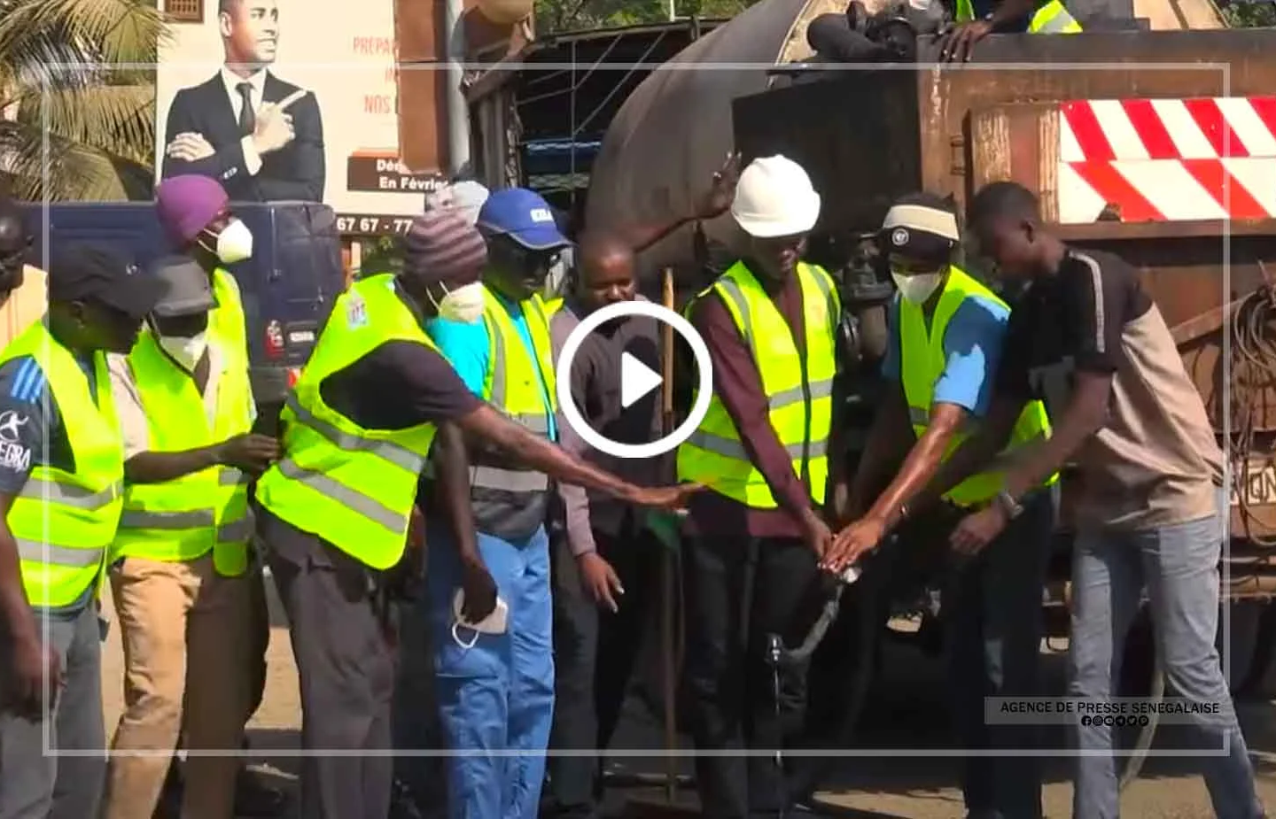 Thiès : lancement des travaux de réfection de la voirie urbaine
