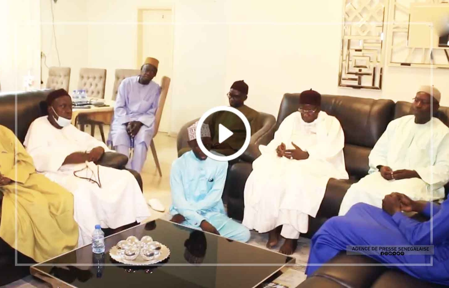 Kaolack : Djim Ousmane Dramé à la rencontre des chefs religieux pour leur expliquer sa mission