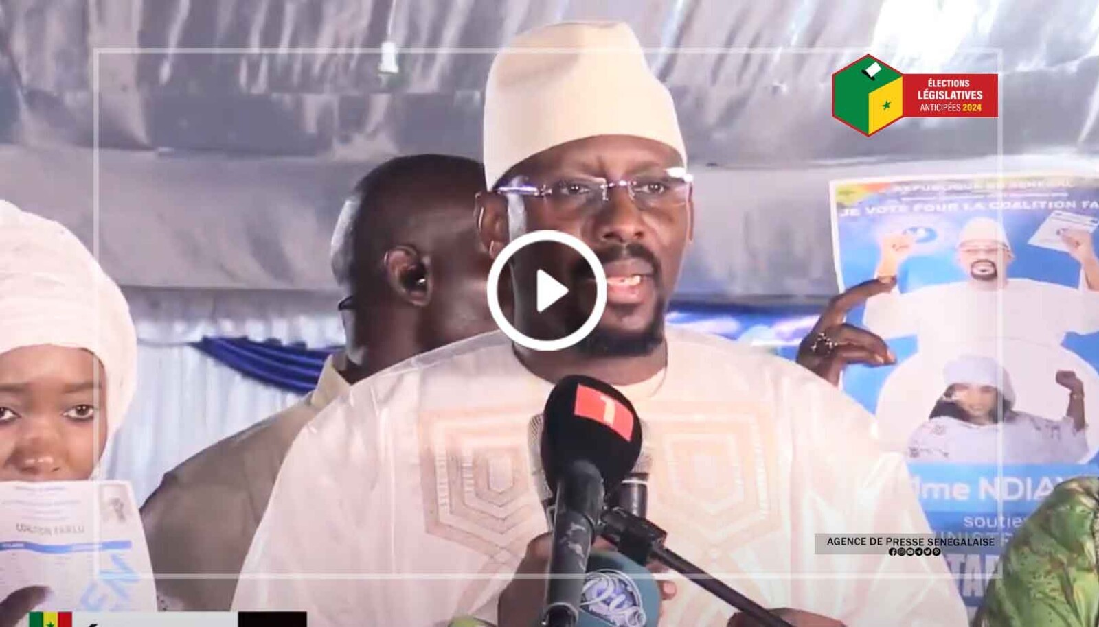Quinzième législature : Moustapha Diop prône une Assemblée nationale de rupture Quinzième législature : Moustapha Diop prône une Assemblée nationale de rupture