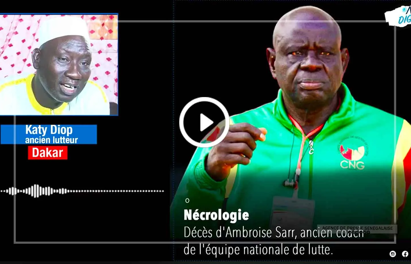 Décès d’Ambroise Sarr : les témoignages de Katy Diop et Manga 2