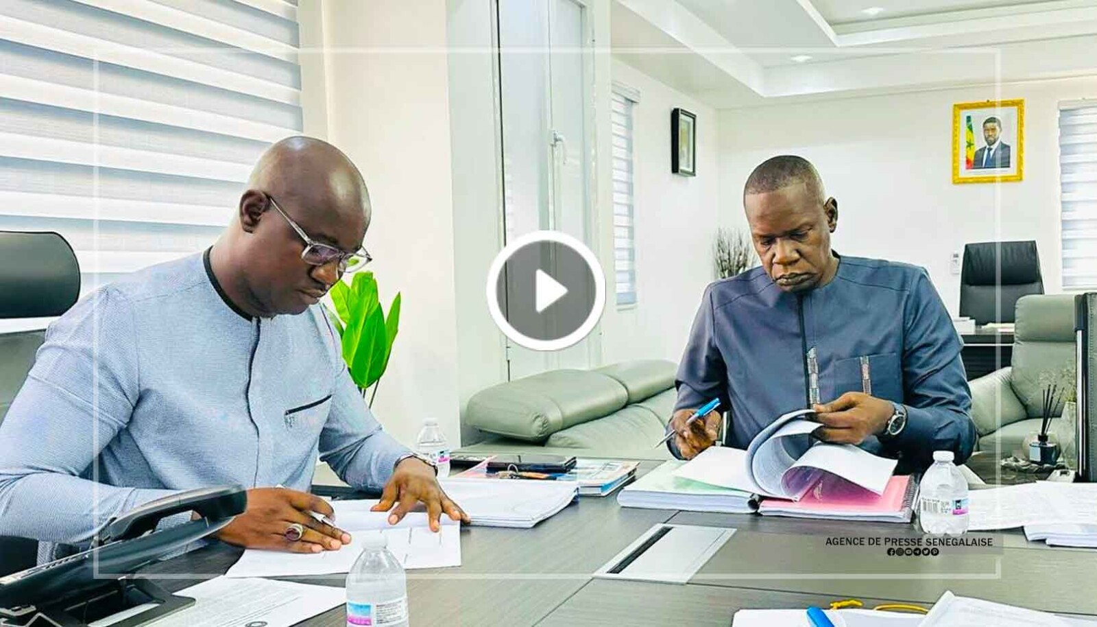 SN APS : Thierno Ahmadou Sy passe le témoin à Momar Diongue