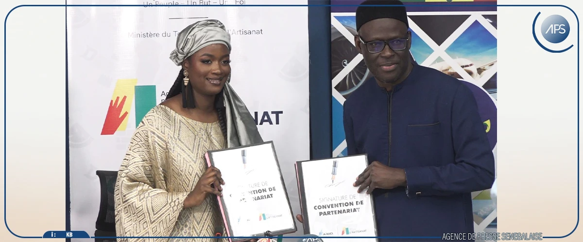 Signature d’une convention de partenariat pour la promotion du patrimoine culturel sénégalais à l’AIBD